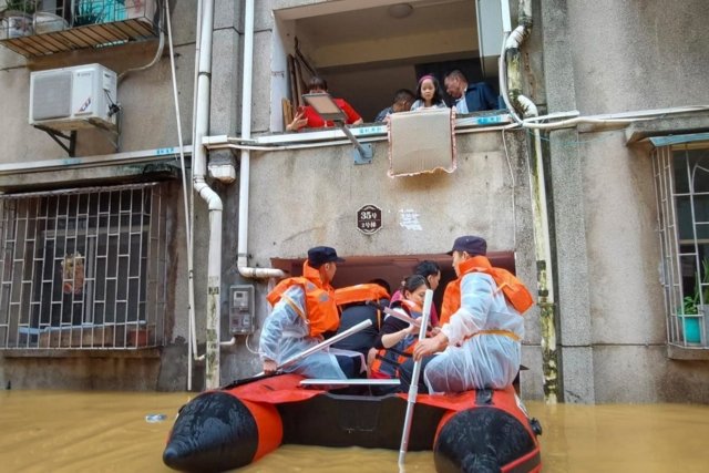 11 missing, tens of thousands evacuated as storms strike south China