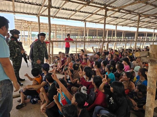 Appeal for humanitarian aid for Burmese sheltering in Thailand