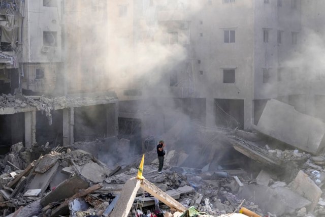 Three members of Palestinian group killed in Israeli strike on Beirut
