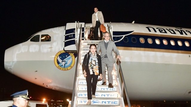 Thai PM stops in LA, meets with Thai envoys and private sector