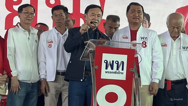 Thaksin confident Pheu Thai candidates will win most PAO elections
