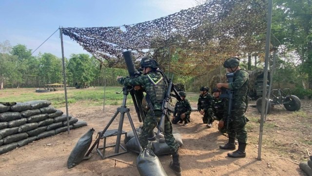 Border forces reinforced in Tak as fighting in Myanmar intensifies