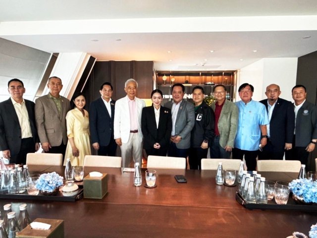 PM Paetongtarn thanks coalition allies for remaining with her government