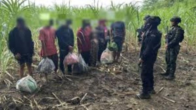 Migrant workers from Cambodia and Myanmar detained Migrant workers from Cambodia and Myanmar detained