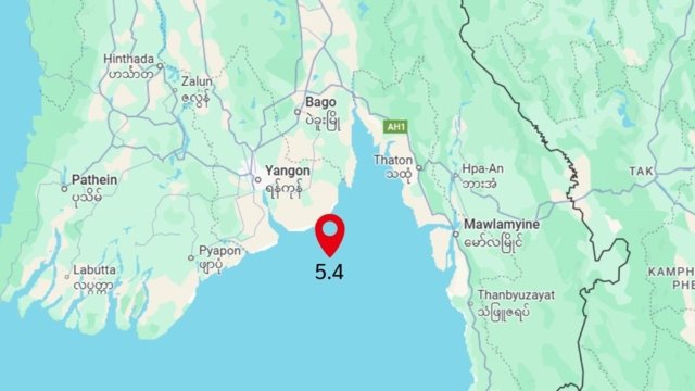 Bangkok slightly shaken by earthquake off southern coast of Myanmar Bangkok slightly shaken by earthquake off southern coast of Myanmar
