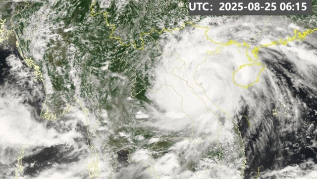 Kajiki weather system weakens as it approaches Nan province Kajiki weather system weakens as it approaches Nan province