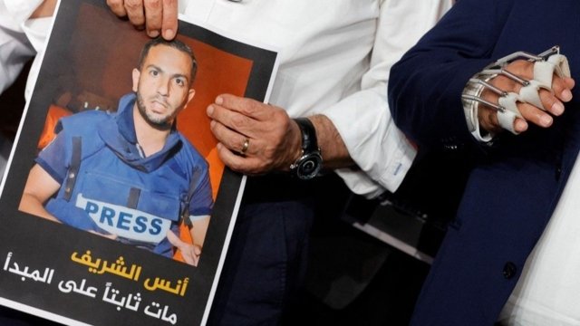 Al Jazeera says 5 journalists killed in Israeli strike in Gaza Al Jazeera says 5 journalists killed in Israeli strike in Gaza