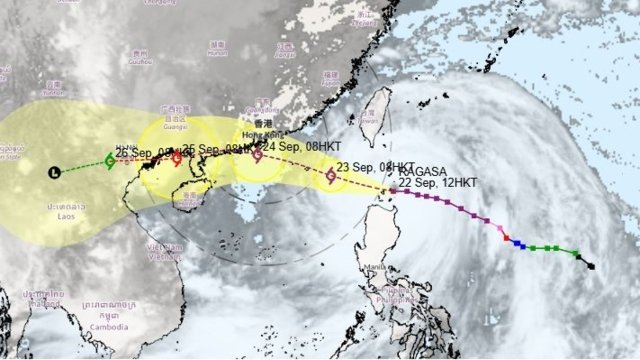 Typhoon forces cancellation of all THAI flights to and from Hong Kong on Tuesday and Wednesday Typhoon forces cancellation of all THAI flights to and from Hong Kong on Tuesday and Wednesday