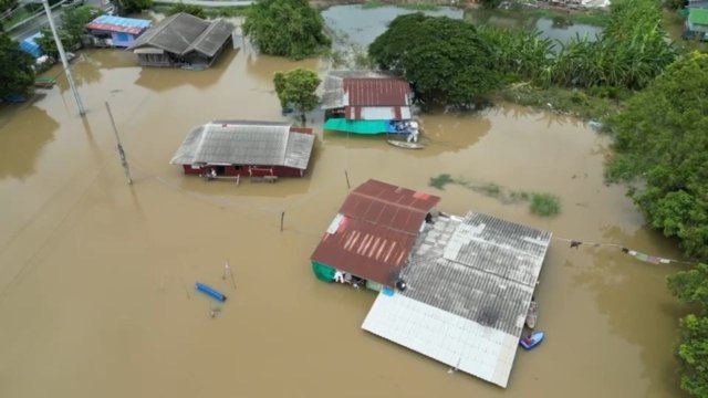 Three drown in floods in Ayutthaya