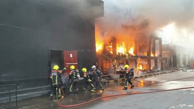 Fire breaks out at Route 66 warehouse, no one injured Fire breaks out at Route 66 warehouse, no one injured