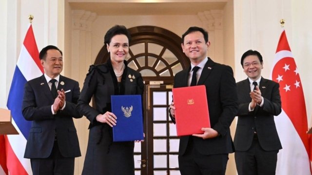Thailand signs MoU with Singapore on food security Thailand signs MoU with Singapore on food security