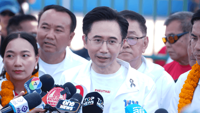 Pheu Thai PM candidate confident of policy of making nine Thai millionaires every day Pheu Thai PM candidate confident of policy of making nine Thai millionaires every day