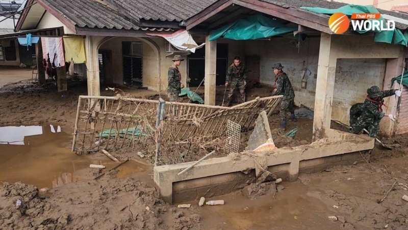 PM Paetongtarn Shinawatra visited flood-affected communities in Chiang Rai