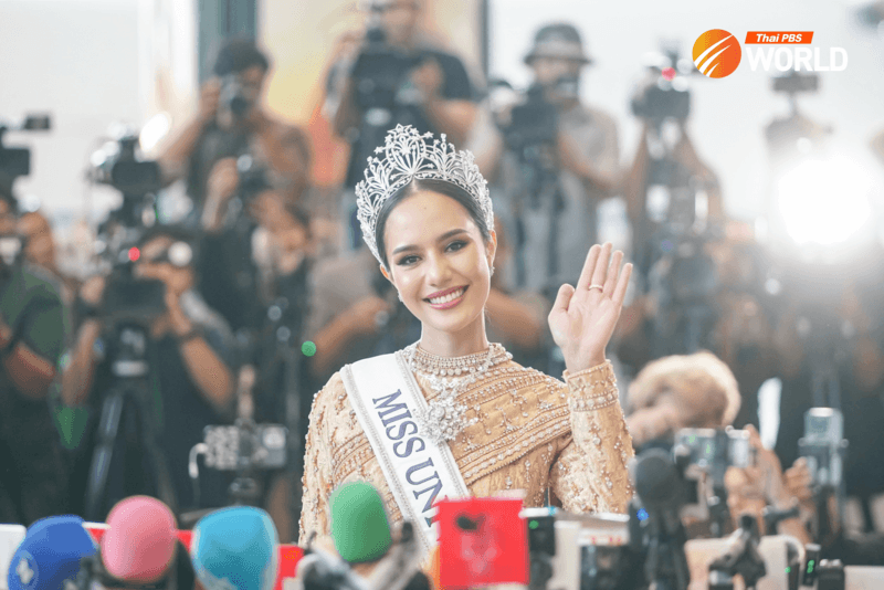 Miss Universe Thailand 2024 returns home