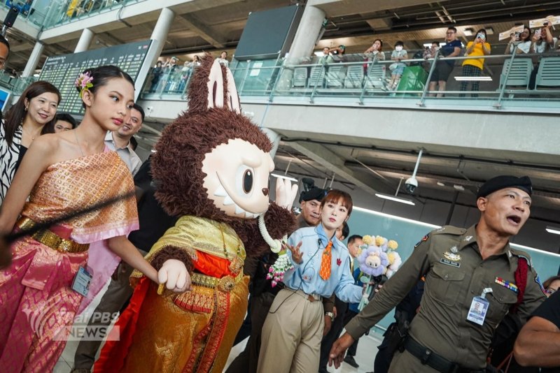 A Labubu-style welcome to Thailand!