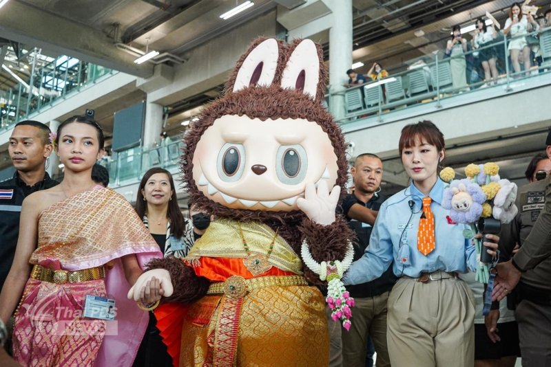 A Labubu-style welcome to Thailand!