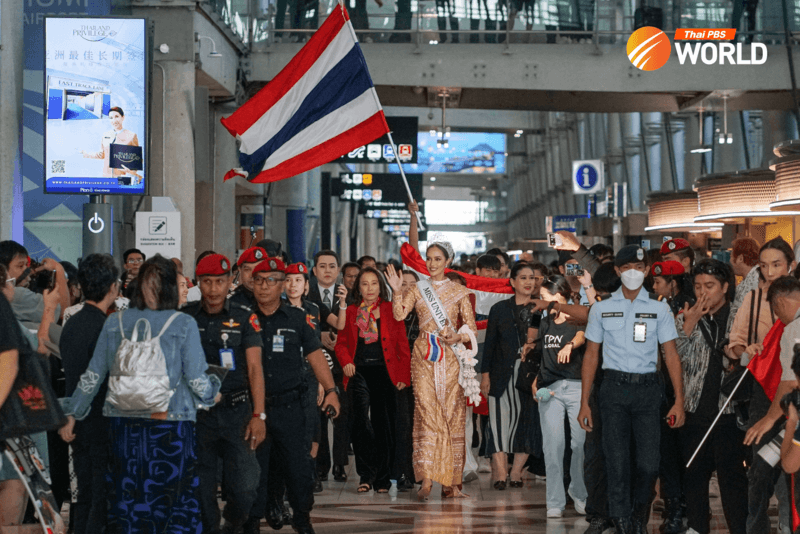 Miss Universe Thailand 2024 returns home