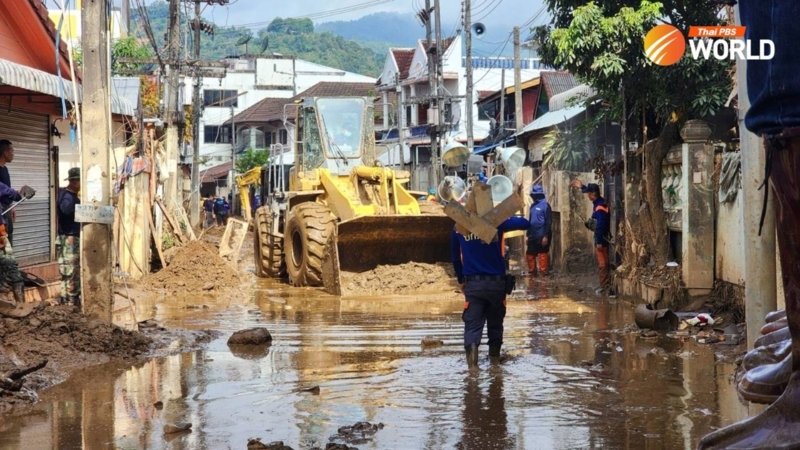 PM Paetongtarn Shinawatra visited flood-affected communities in Chiang Rai