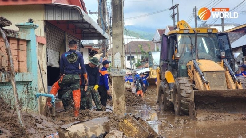 PM Paetongtarn Shinawatra visited flood-affected communities in Chiang Rai
