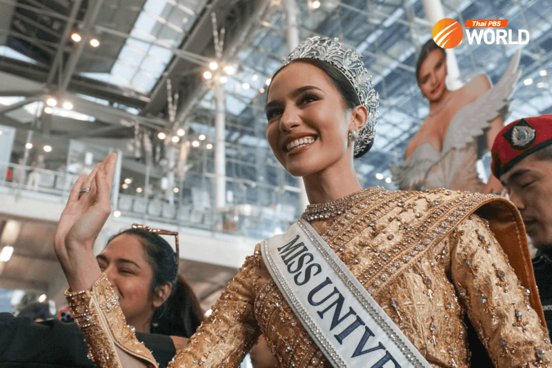 Miss Universe Thailand 2024 returns home