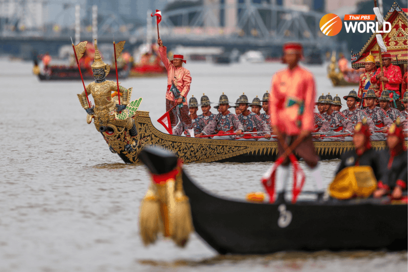 The Royal Barge Procession - in pictures