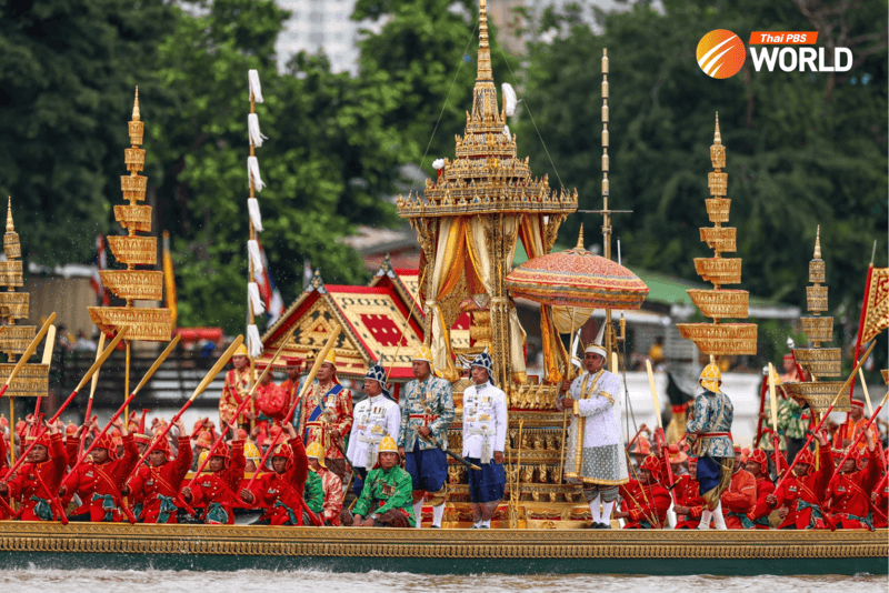 The Royal Barge Procession - in pictures