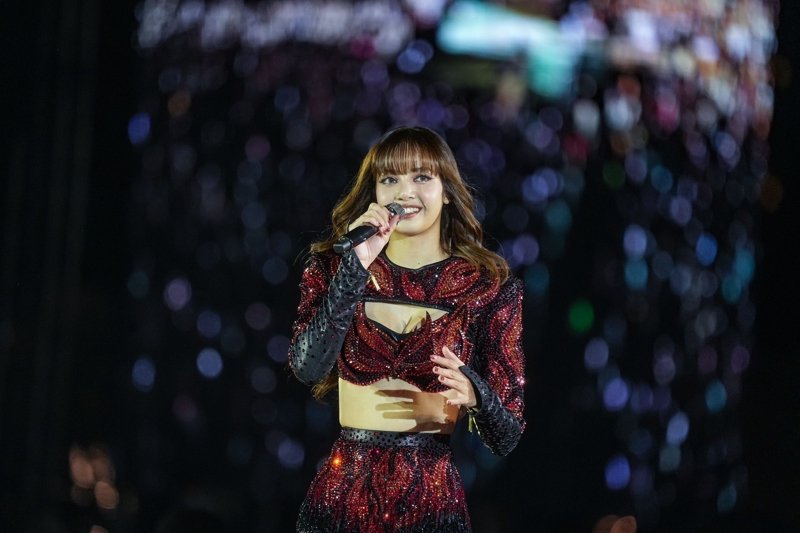 LISA performs at Thailand Amazing Countdown 2025