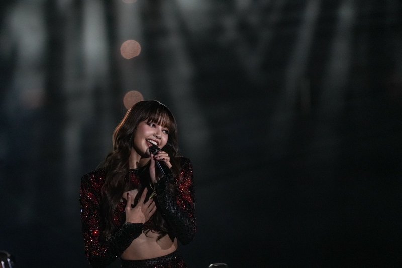 LISA performs at Thailand Amazing Countdown 2025