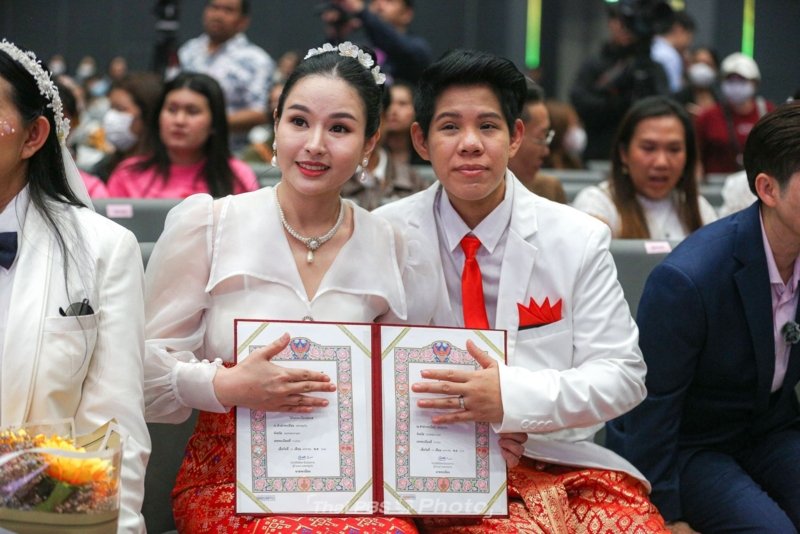 Thailand officially celebrates marriage equality