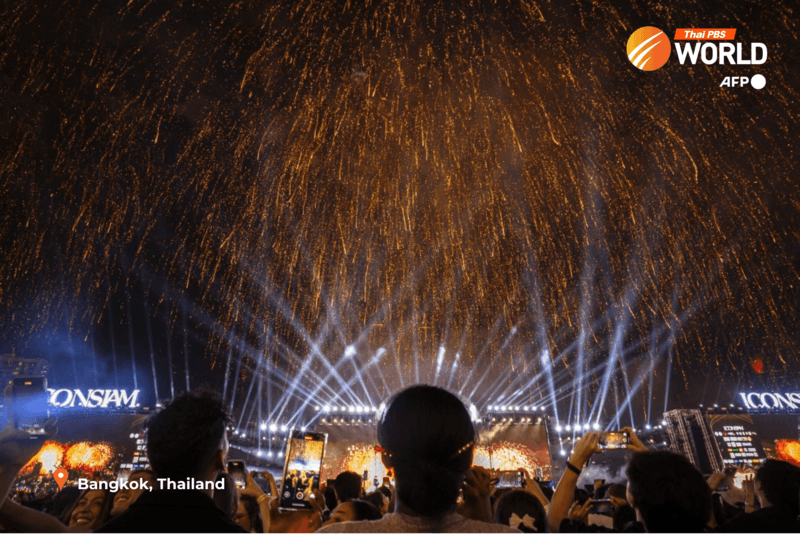 Happy New Year 2025 from around the world