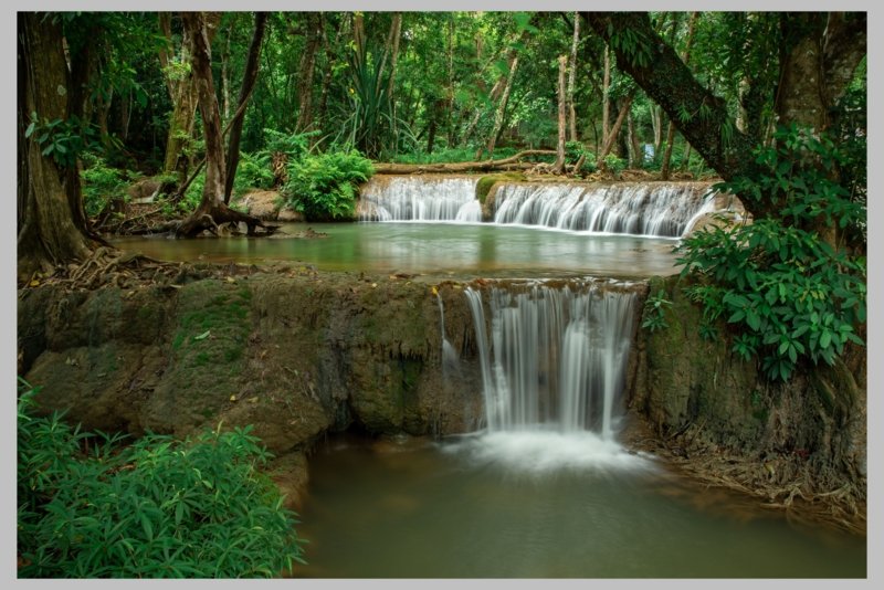 Sangkhla Buri during rainy season