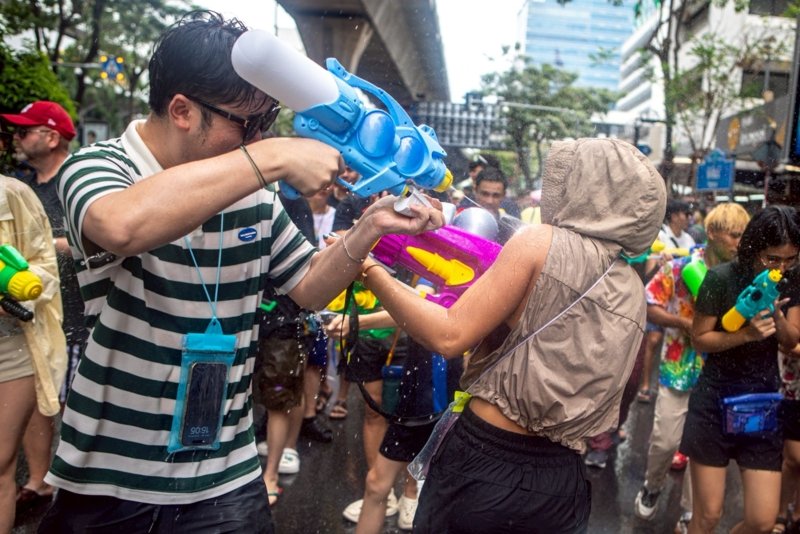Songkran festivities 2025 - in pictures