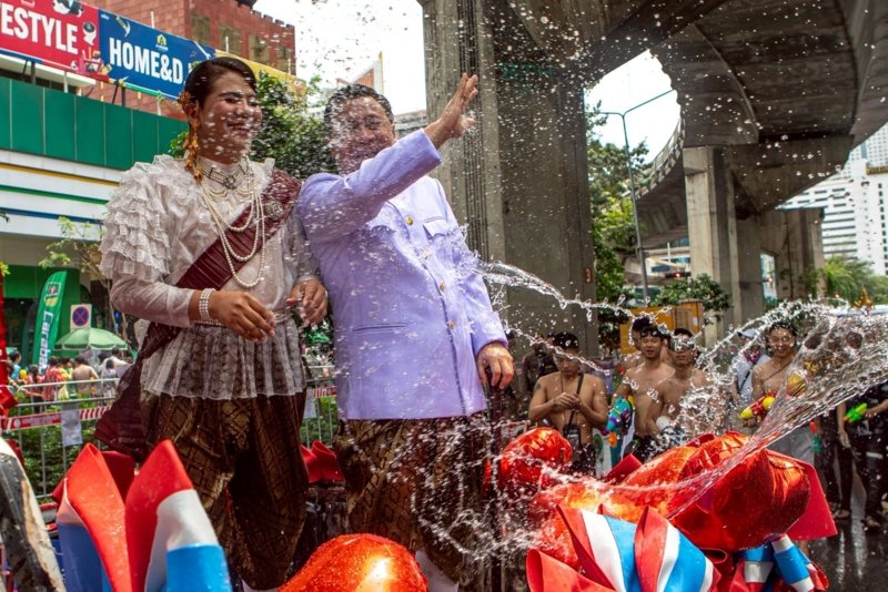 Songkran festivities 2025 - in pictures