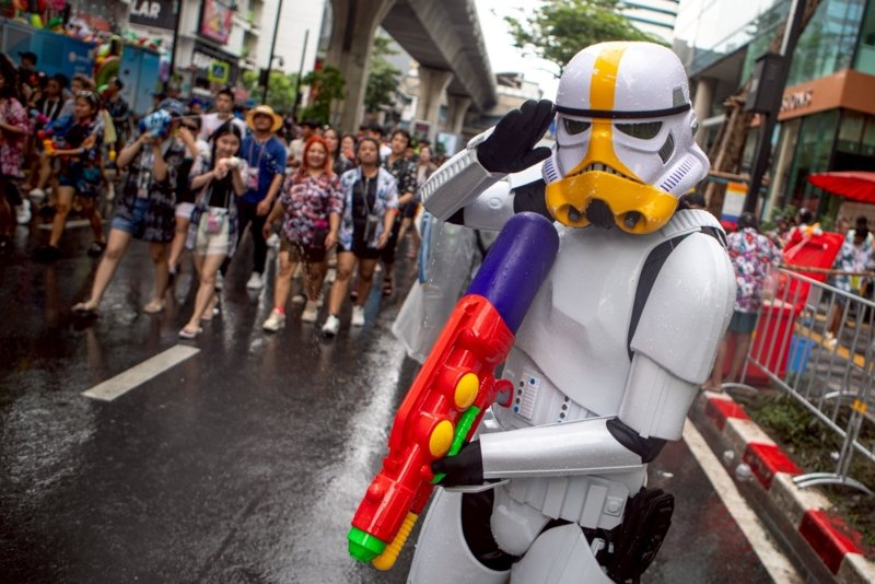Songkran festivities 2025 - in pictures