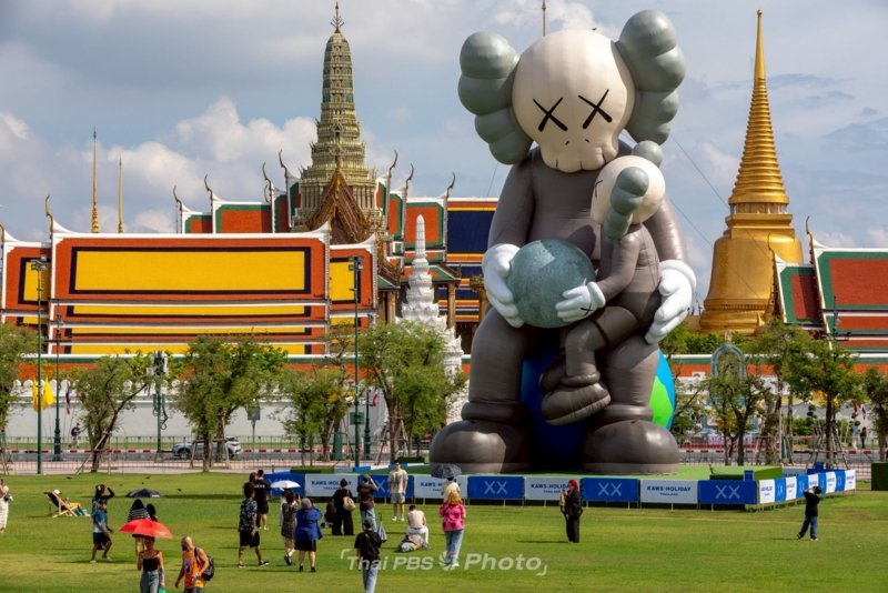 KAWS touches down in Bangkok