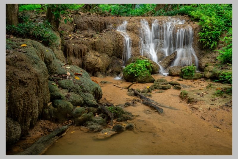 Sangkhla Buri during rainy season