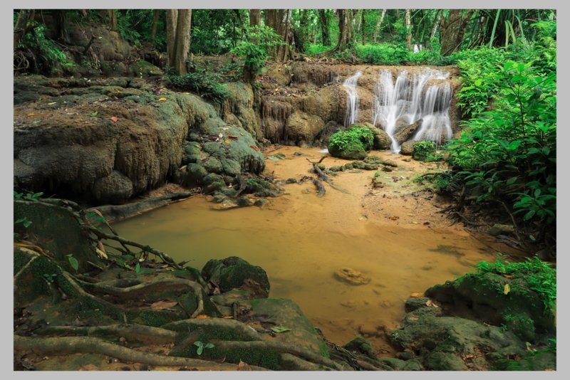 Sangkhla Buri during rainy season