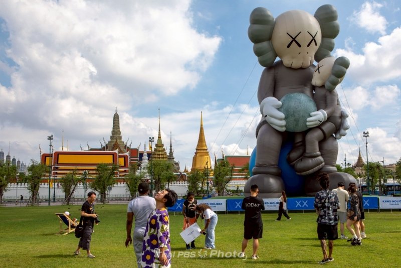KAWS touches down in Bangkok