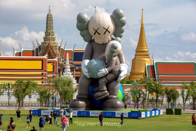 KAWS touches down in Bangkok
