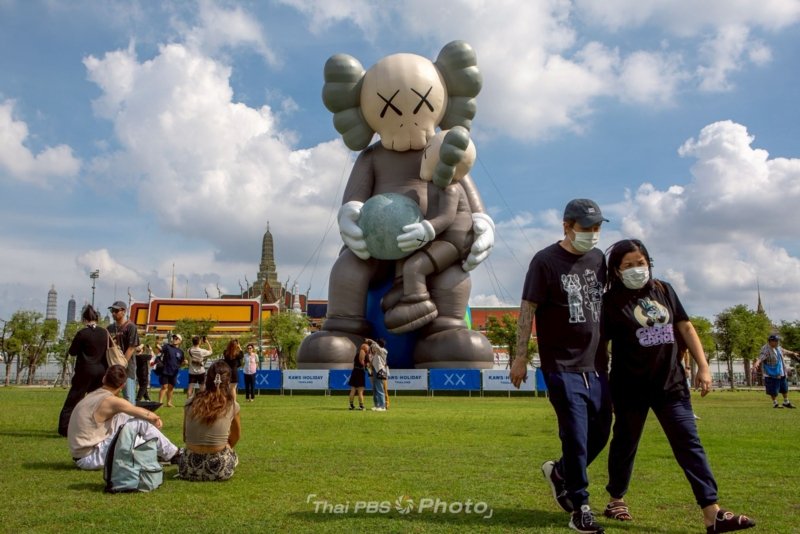KAWS touches down in Bangkok