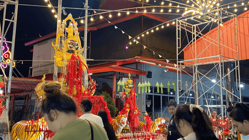 Local Loy Krathong festivities in pictures