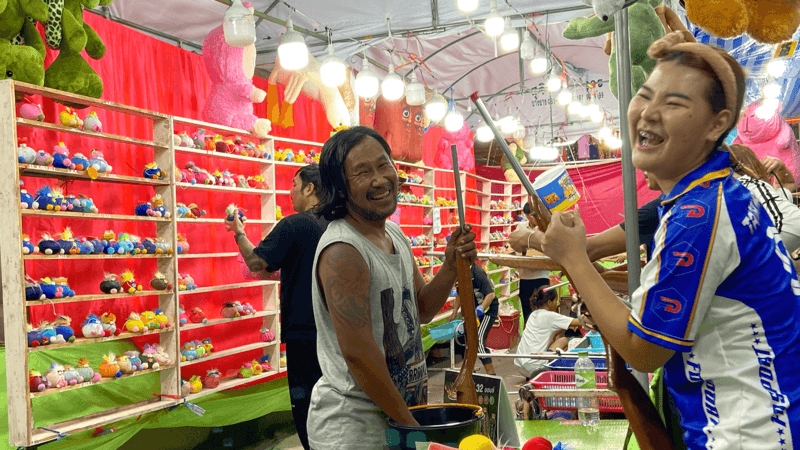 Local Loy Krathong festivities in pictures