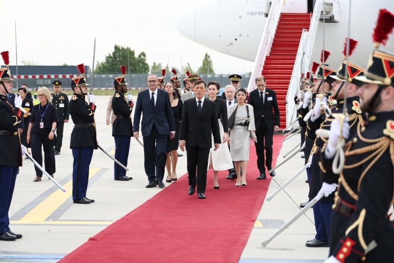 Their Majesties in France as both countries celebrate 170 years of diplomatic ties