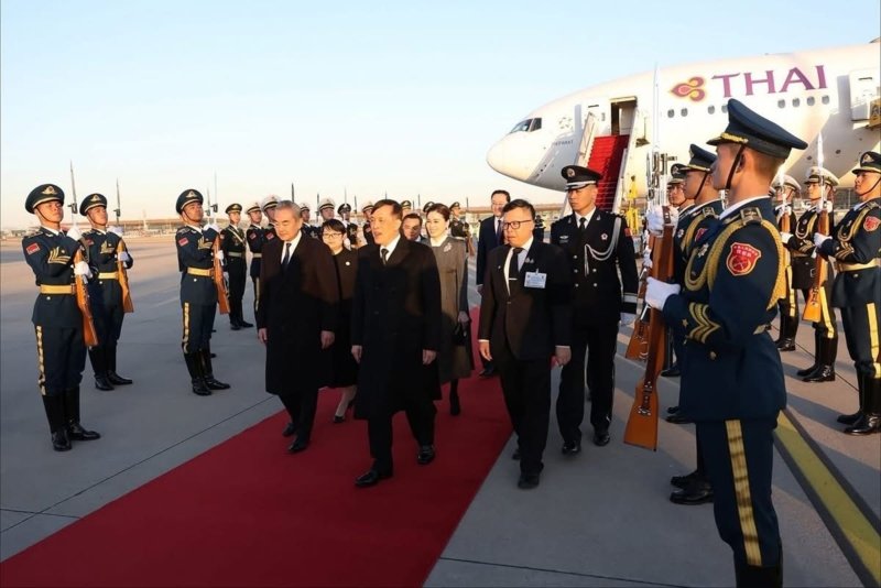 In pictures: Their Majesties state visit to China