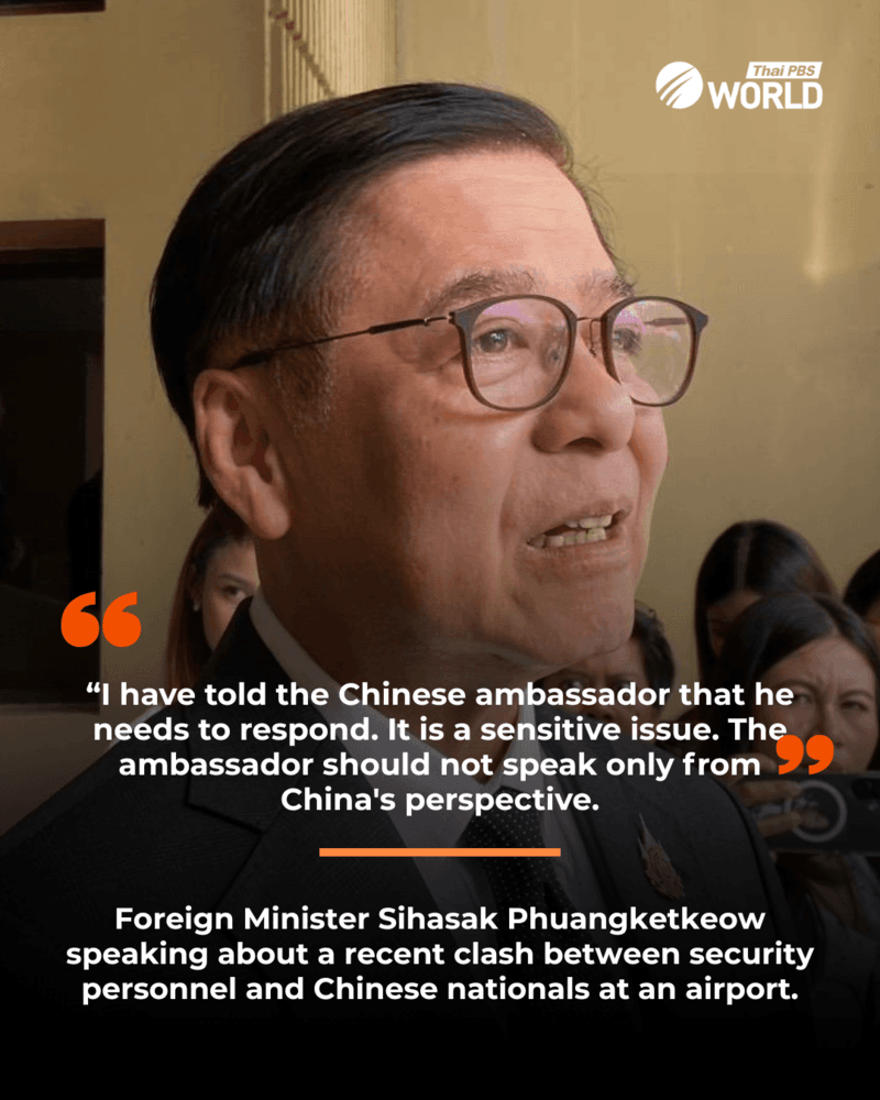 Sihasak urges Chinese ambassador to address ‘sensitive cases’ involving Chinese nationals