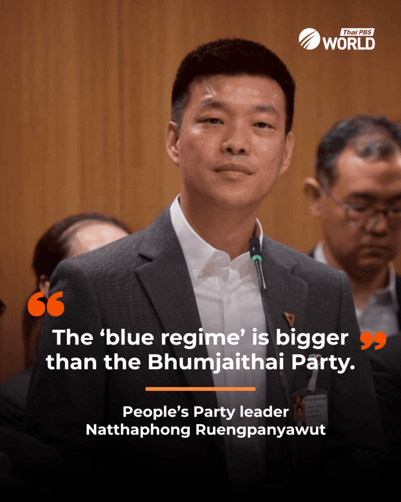Natthaphong warns Thailand controlled by conservative regime