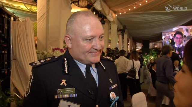 The grand reception reminds McEwan of the role of Dr. Richard Harris and all Australian personnel who contributed to the successful rescue operation The grand reception reminds McEwan of the role of Dr. Richard Harris and all Australian personnel who contributed to the successful rescue operation