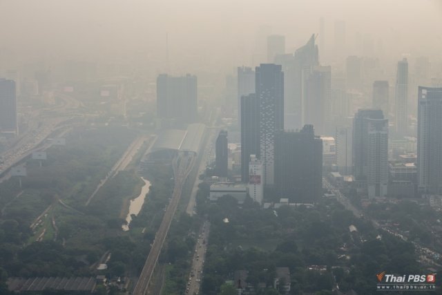 Low pressure from China will confine air pollution in Bangkok for next 7 days Low pressure from China will confine air pollution in Bangkok for next 7 days