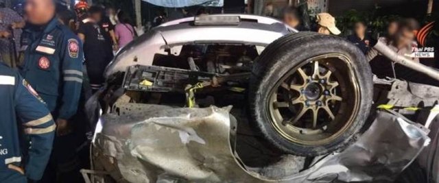 14 vocational students die in road carnage in Samut Prakan 14 vocational students die in road carnage in Samut Prakan