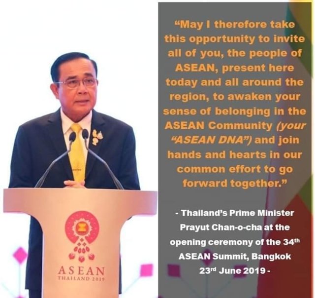 Thailand's PM asked ASEAN people to awaken ASEAN DNA Thailand's PM asked ASEAN people to awaken ASEAN DNA